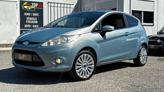 Ford Fiesta 1.4i 96CH TREND LA LINEA EDITION Bleu Clair M�tallis� de 2009