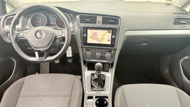 Volkswagen Golf VII 1.6 TDi 115ch BlueMotion Technology  Blanc M�tallis� de 2018