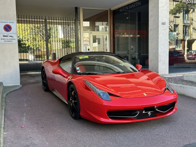 Ferrari 458 Italia 4.5 570 rouge de 2010