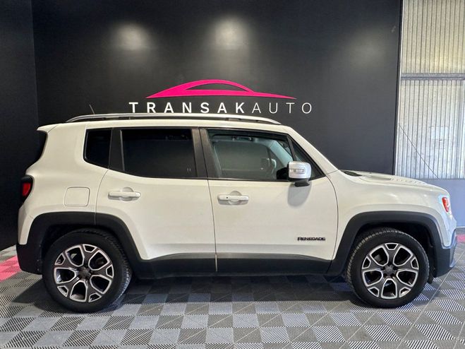 Jeep Renegade 1.6 I MultiJet 120 ch Limited / DISTRIBU Blanc de 2014