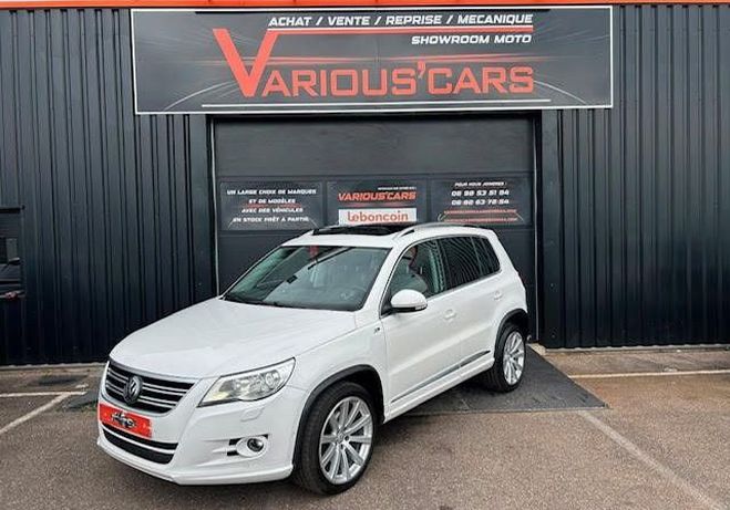 Volkswagen Tiguan 2.0 TDI 140 R LINE 4 MOTION Blanc de 2010