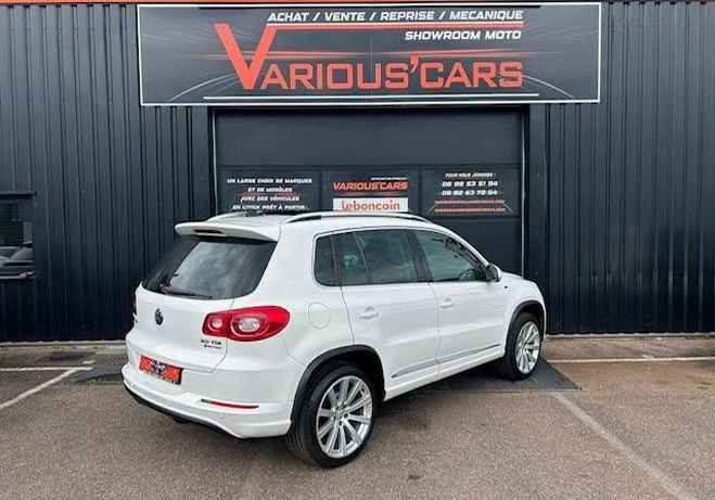 Volkswagen Tiguan 2.0 TDI 140 R LINE 4 MOTION Blanc de 2010