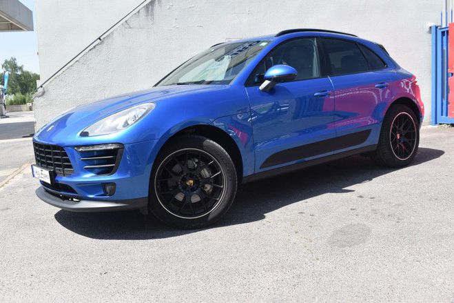 Porsche Macan (95B) 3.0 V6 258CH S DIESEL PDK BLEU F de 2015