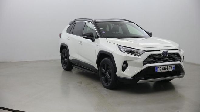 Toyota RAV 4 Hybride 2WD 218ch Collection BLANC de 2020