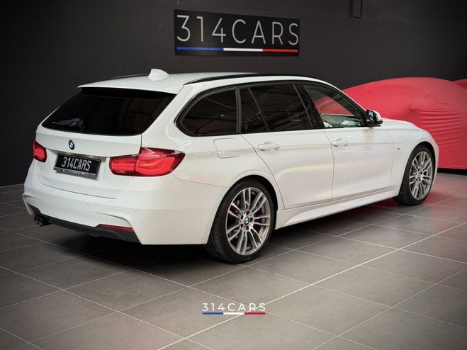 BMW Serie 3 touring 320D F31 LCI Pack M Sport Shadow BLANC de 2019