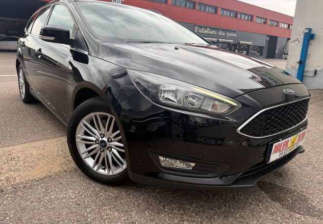 Ford Focus SW 1.5 EcoBoost 150ch ST-Line Business B Noir de 2018