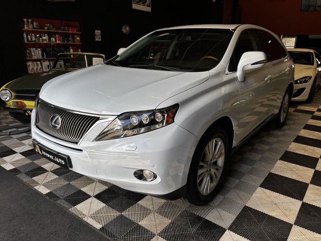 Lexus RX RX 450h Hybrid Pack President Techno Dyn Blanc Nacr� de 2009