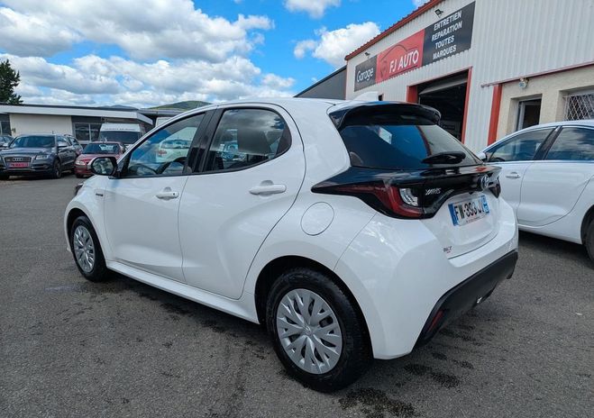Toyota Yaris hybrid 116h France Business 5p, camera Blanc de 2021