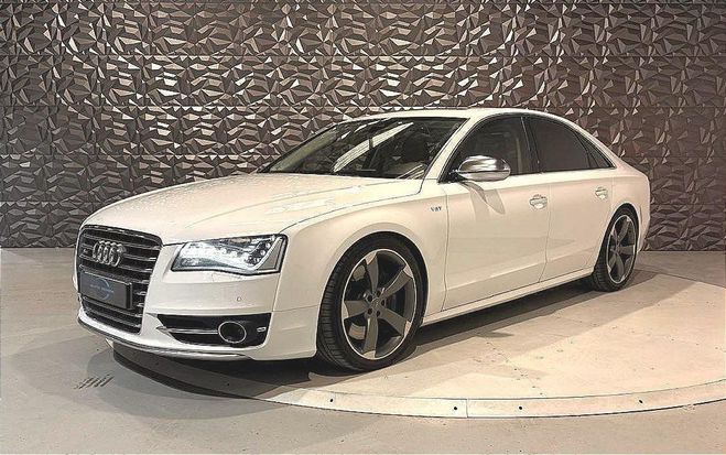 Audi S8 Quattro Sport 4.0 V8 TFSI - BVA Tiptroni BLANC de 2013