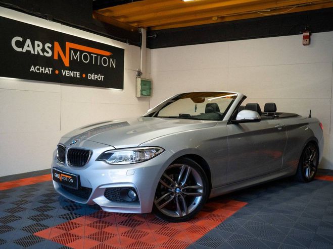 BMW Serie 2 Cabriolet (F23) 218dA 150ch M Sport - Ca GRIS de 2017