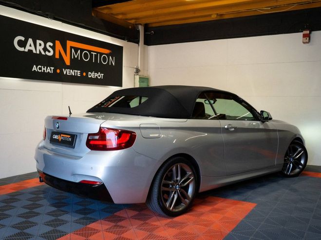 BMW Serie 2 Cabriolet (F23) 218dA 150ch M Sport - Ca GRIS de 2017