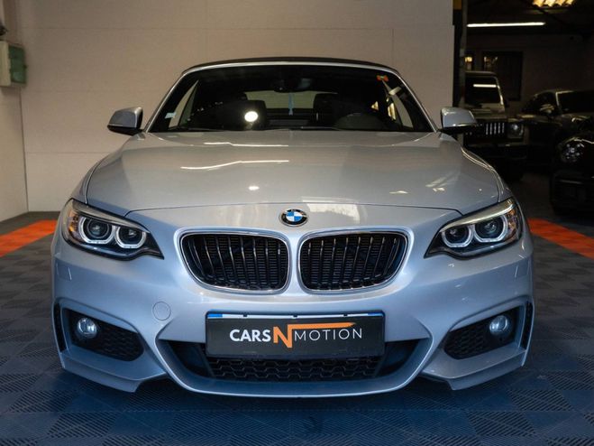 BMW Serie 2 Cabriolet (F23) 218dA 150ch M Sport - Ca GRIS de 2017