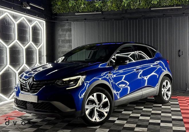 Renault Captur 1.6 E-Tech 145 ch RS Line Bleu de 2022