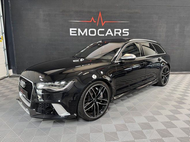 Audi RS6 AVANT C7 4.0 V8 TFSI 560CH QUATTRO - FRE Noir de 2015