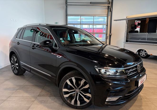 Volkswagen Tiguan II 2.0 TDi 4Motion DSG7 190cv R-LINE-BVA Gris de 2017