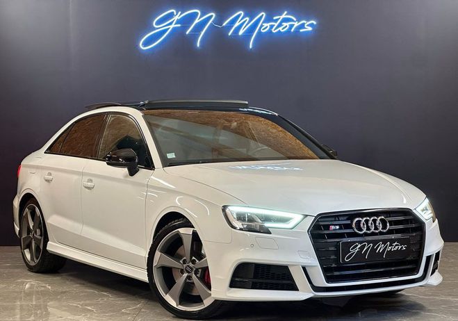 Audi S3 Berline 50 TFSI 300ch quattro S tronic 7 Blanc de 2019