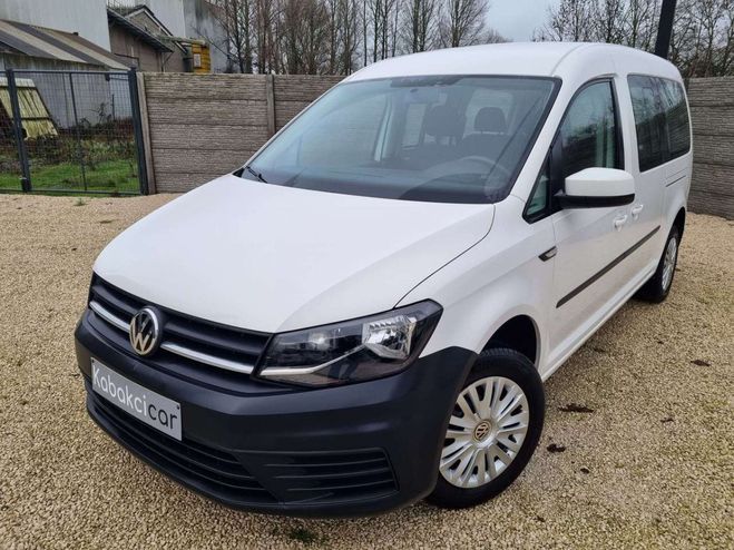 Volkswagen Caddy MAXI 1.0 TSI Trendline-- 7 PL--CARNET--G Blanc M�tallis� de 