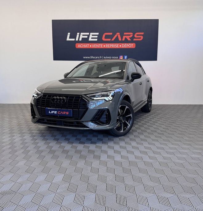 Audi Q3 45 TFSI e 245ch S line 2023 S tronic 6 1 GRIS CHRONOS M�TALIS� de 2023