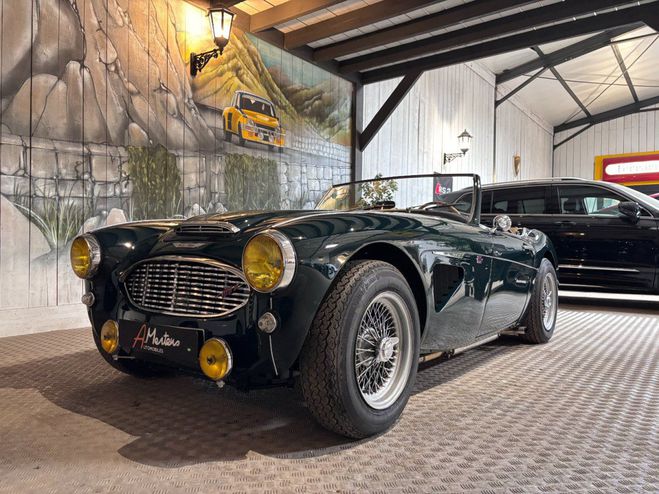 Austin healey 100 /6 BN4 OVERDRIVE Vert de 1957