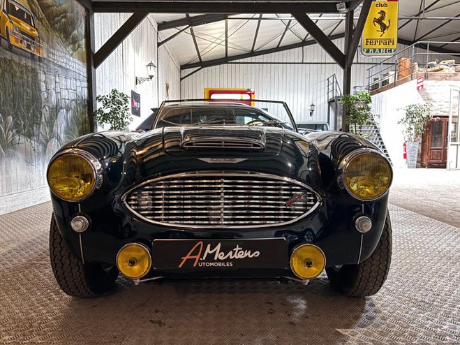 Austin healey 100 /6 BN4 OVERDRIVE Vert de 1957