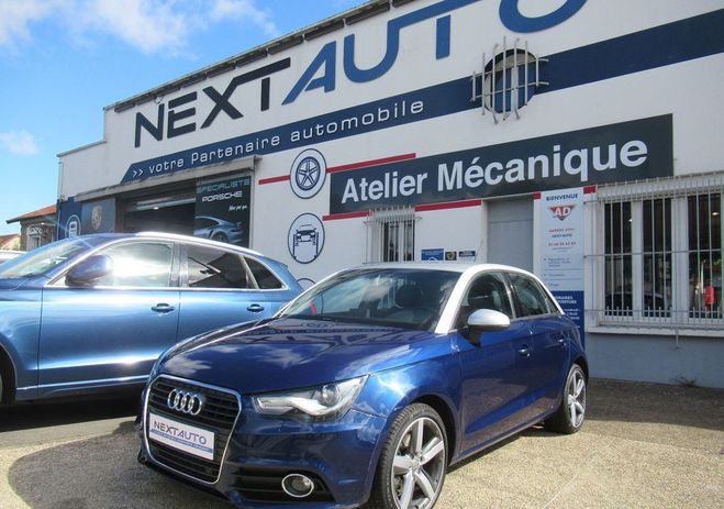 Audi A1 Sportback 1.4 TFSI 122CH AMBITION LUXE S Bleu de 2013