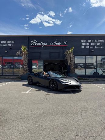  Voir d&eacute;tails -Ferrari SF90 SPIDER 4.0 V8 1 000 CV Immat France CO2  &agrave; Narbonne (11)