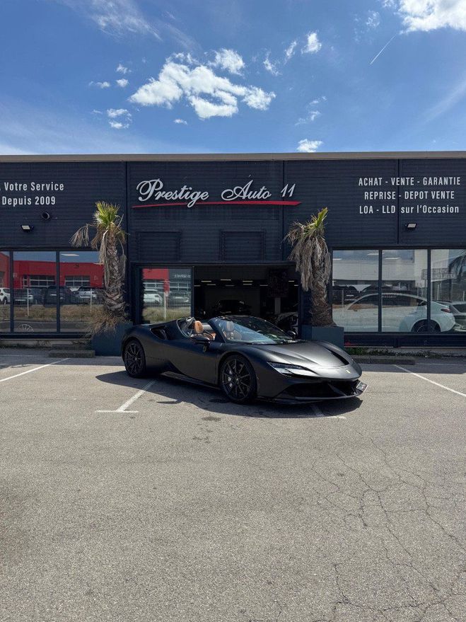Ferrari SF90 SPIDER 4.0 V8 1 000 CV Immat France CO2  Vert de 2021