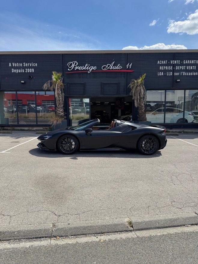 Ferrari SF90 SPIDER 4.0 V8 1 000 CV Immat France CO2  Vert de 2021