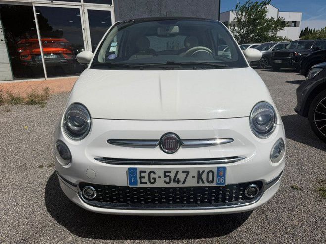 Fiat 500 1.2 8V 69CH ECO PACK LOUNGE Blanc de 2016