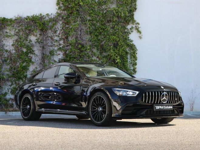 Mercedes Amg GT 4 Portes 43 367ch EQ Boost 4Matic+ Speed Noir Obsidienne de 2019