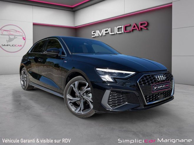 Audi A3 Sportback 35 TFSI Mild Hybrid 150 S tron Noir de 2023