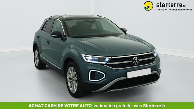 Volkswagen T Roc 1.0 TSI 110 START/STOP BVM6 STYLE Bleu de 2023