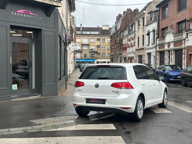 Volkswagen Golf 2.0 TDI 150 BlueMotion Technology FAP DS Blanc de 2016