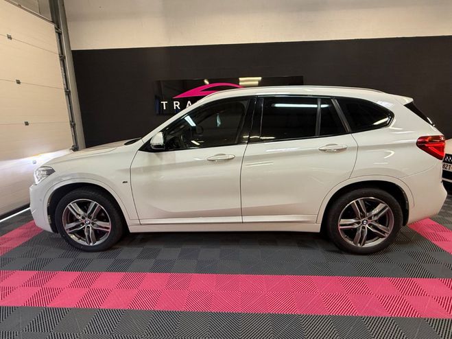 BMW X1 F48 sDrive 18d 150 ch BVA8 M Sport / Sui Blanc de 2016