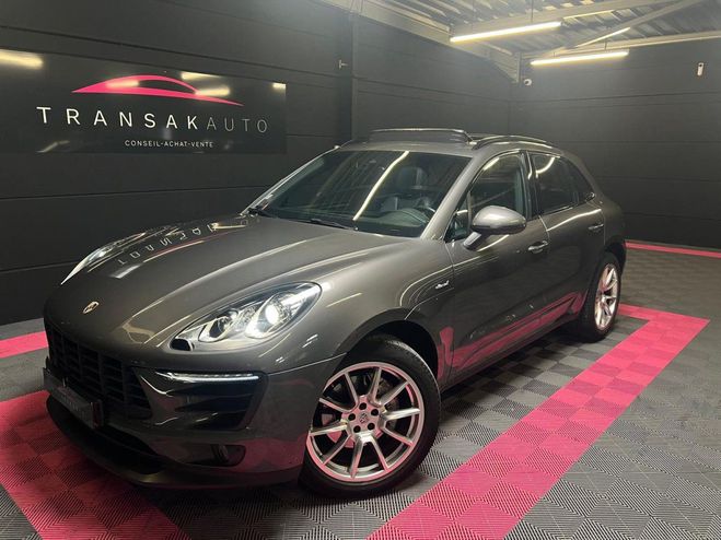 Porsche Macan S Diesel 3.0 V6 258 ch S PDK / 115 000 K Marron de 2015