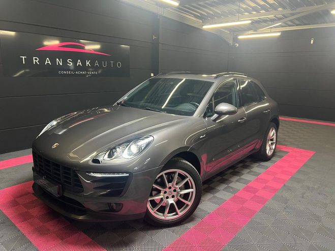 Porsche Macan S Diesel 3.0 V6 258 ch S PDK / 115 000 K Marron de 2015