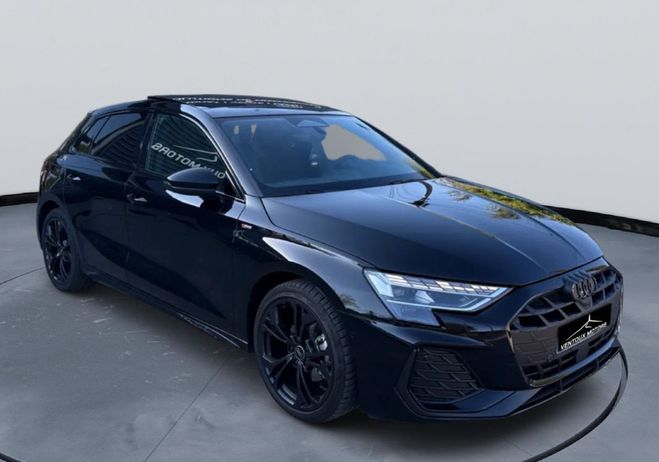 Audi A3 s-line 2.0 tdi full options -toit ouvran Noir de 2025
