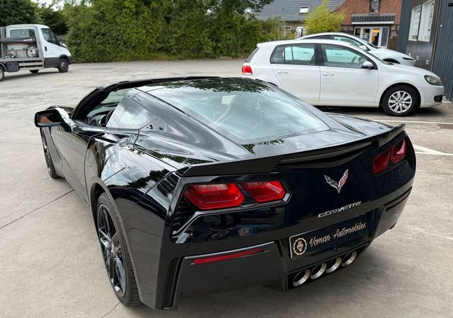 Chevrolet Corvette C7 COUPE Targa Stingray 6.2 V8 466ch BVM Noir de 2014