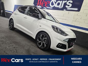  Voir d&eacute;tails -Hyundai I10 1.0 T-GDI 90 N-LINE &agrave; Mougins (06)