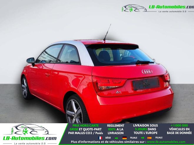 Audi A1 1.4 TFSI 122 BVA Rouge M�tallique de 2011