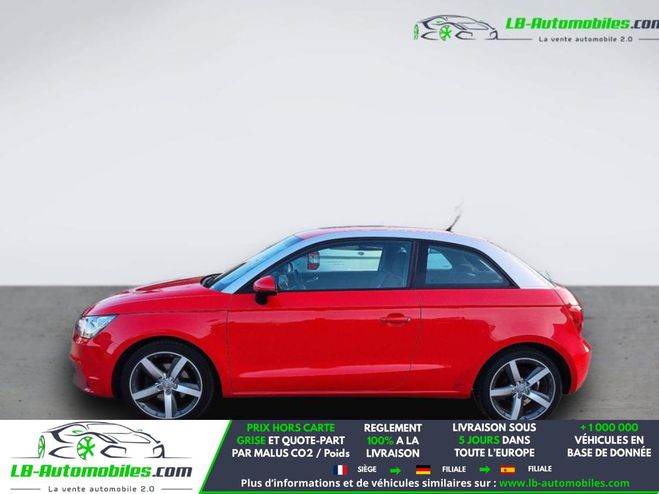 Audi A1 1.4 TFSI 122 BVA Rouge M�tallique de 2011
