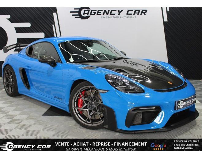 Porsche 718 Cayman GT4 RS Pack Weissach / PPF Comple BLEU CLAIR de 2023
