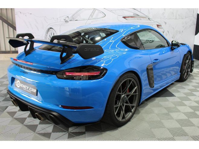 Porsche 718 Cayman GT4 RS Pack Weissach / PPF Comple BLEU CLAIR de 2023