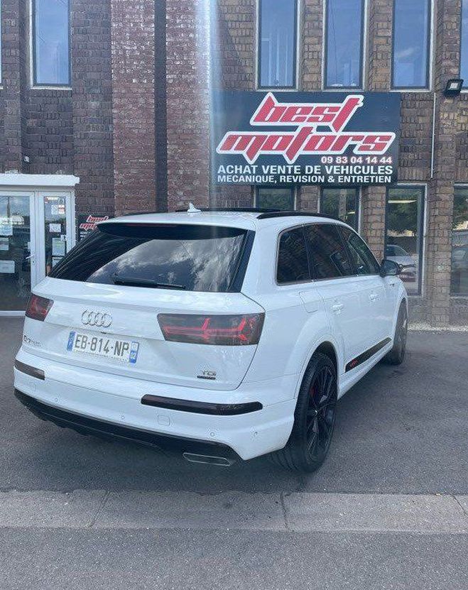 Audi Q7 S line ? 7 places Toit ouvrant panoramiq Blanc de 2016