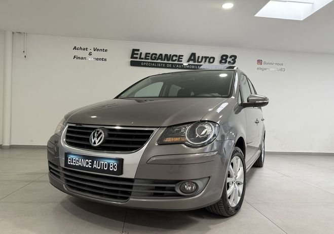 Volkswagen Touran 2.0 TDI 140CH CONFORTLINE DSG6 DEPOT VEN Gris de 2010