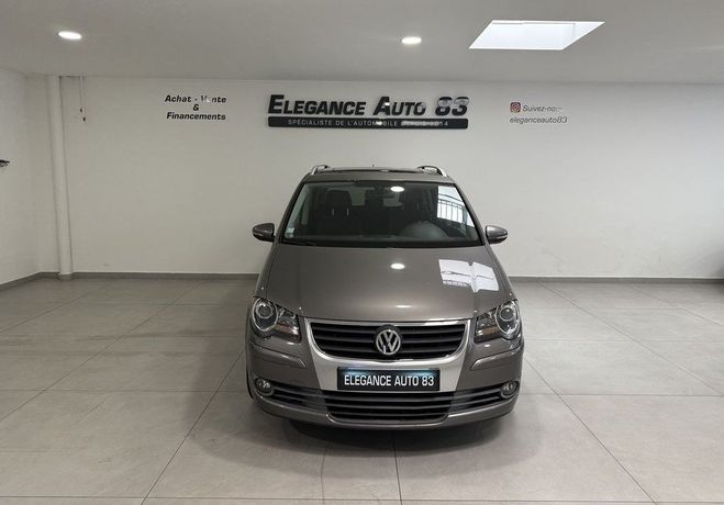 Volkswagen Touran 2.0 TDI 140CH CONFORTLINE DSG6 DEPOT VEN Gris de 2010