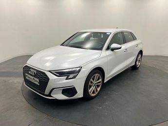  Voir d&eacute;tails -Audi A3 Sportback 35 TFSI Mild Hybrid 150 S tron &agrave; Quimper (29)