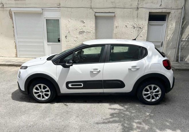 Citroen C3 2 places 1.5 blue hdi 100 feel 03-2020 p Blanc de 2021