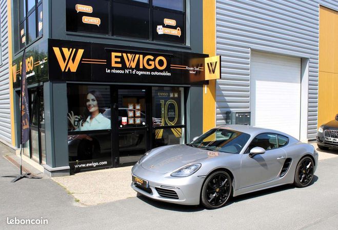 Porsche 718 cayman 2.0 300 ch Gris de 2017