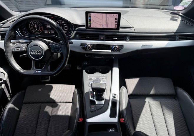 Audi A4 2.0 TFSI 250CH S LINE S-TRONIC QUATTRO,  Noir de 2016